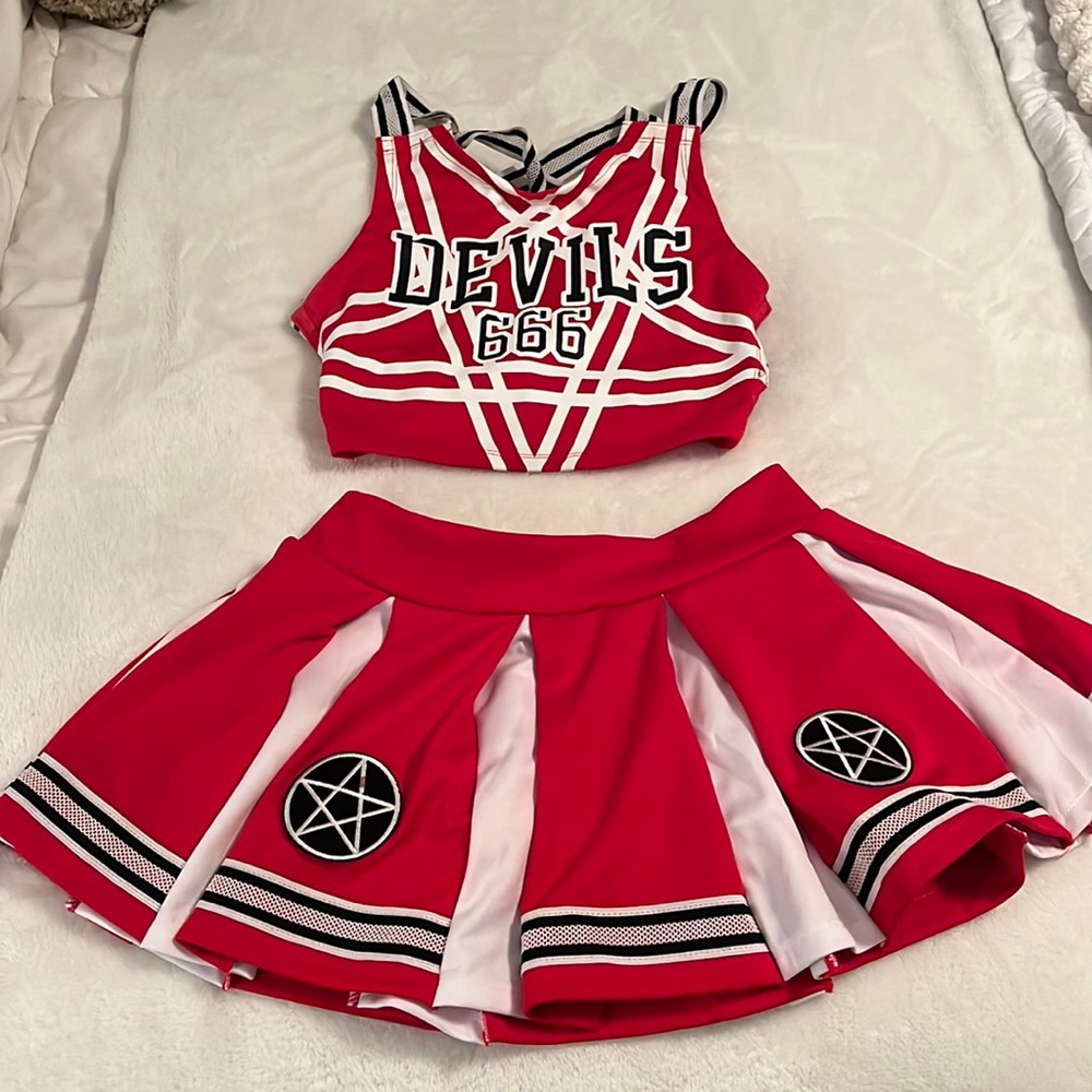 Dolls Kill cheerleading Halloween costume